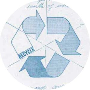 Recycle Symbol Dieline
